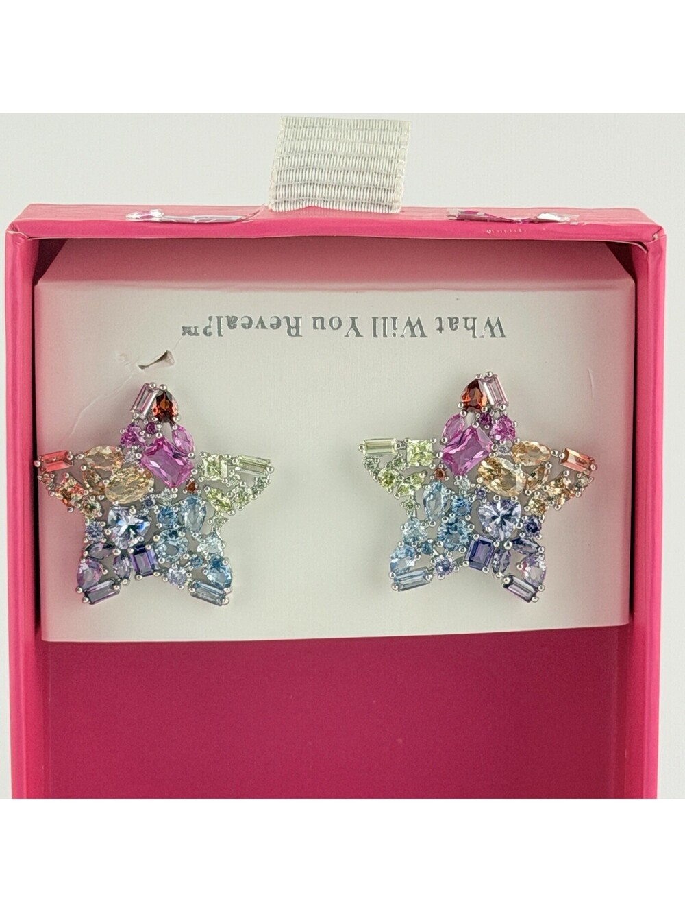 Bomb Party Holiday Statements Earrings RBP5832 "Merry Little Christmas Stars”